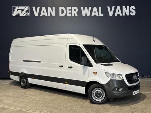 Zakelijke Lease |  Mercedes-Benz Sprinter 316 CDI 163 pk L3H, Auto's, Bestelauto's, Dealer onderhouden, Lease, Zwart, Handgeschakeld