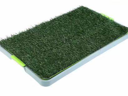 Draagbaar Puppy Toilet met Kunstgras –Hondentoilet en Katten, Dieren en Toebehoren, Honden-accessoires, Nieuw, Verzenden