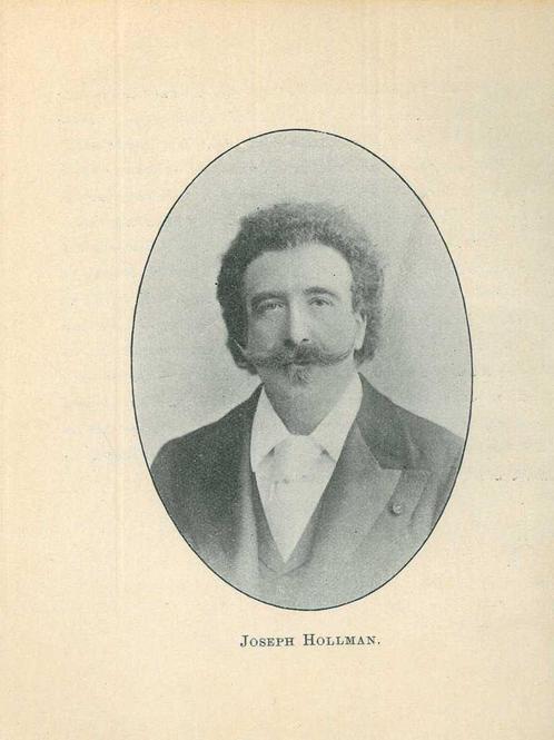 Portrait of Joseph Corneille Hubert Hollman, Antiek en Kunst, Kunst | Etsen en Gravures