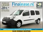 Renault Kangoo Z.E. L2H1 Huur-Accu E-Step 33 kWh AUT €211pm, Automaat, Renault, Wit, Elektrisch