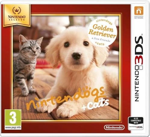 Nintendogs and cats 3D: golden retriever, Spelcomputers en Games, Games | Nintendo 2DS en 3DS, Verzenden