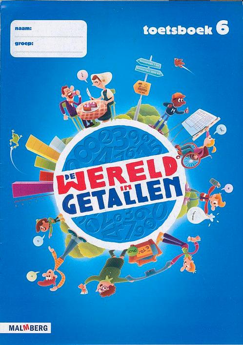 De wereld in Getallen versie 4 Toets boek 6 (pak 5 stuks), Boeken, Schoolboeken, Nieuw, Verzenden