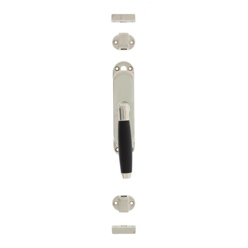 Intersteel krukespagnolet Ton 400 nikkel/ebbenhout - links, Doe-het-zelf en Verbouw, Hang- en Sluitwerk, Nieuw, Verzenden