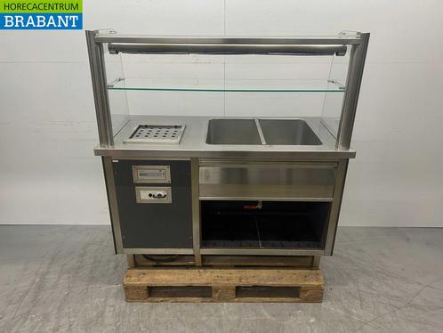 Groku Uitgiftebuffet Buffet Buffetdeel bain marie en, Zakelijke goederen, Horeca | Keukenapparatuur, Gebruikt, Ophalen of Verzenden