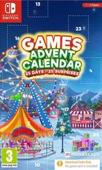 Games Advent Calendar (Downloadcode in box) Switch, 3 spelers of meer, Ophalen of Verzenden, Zo goed als nieuw, Vanaf 3 jaar