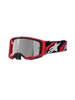 Alpinestars Vision 8 Crossbril Rood/Zwart met Zilveren Spieg, Motoren, Kleding | Motorkleding, Verzenden, Nieuw met kaartje