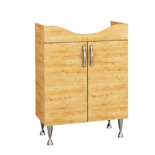 Onderkast BWS Aleco 57x82x44 cm 2 Deuren Met Greep Safir, Doe-het-zelf en Verbouw, Sanitair, Bad, Nieuw, Ophalen of Verzenden