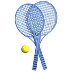 Benson Tennis set - plastic rackets - soft bal - 3-delig..., Ophalen of Verzenden, Nieuw