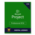 Microsoft Project 2016 Professional (PC) Directe Levering, Nieuw