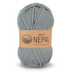 DROPS Nepal Uni Colour - 7139 grijs/groen - Wol Garen, Hobby en Vrije tijd, Breien en Haken, Ophalen of Verzenden, Nieuw