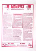 Poster van het ASVA in Amsterdam (lijst optie, Posters), Verzenden, Nieuw, Overige onderwerpen, Met lijst