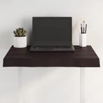 vidaXL Tafelblad natuurlijke rand 60x50x(2-6) cm eikenhout, Huis en Inrichting, Tafels | Eettafels, Verzenden, Nieuw