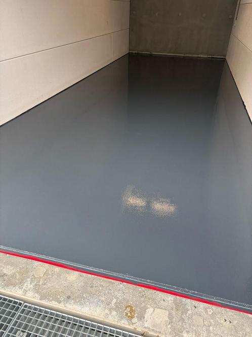 240m2-45kg 2K Epoxy Garage vloercoating- RAL7016 ANTRACIET, Doe-het-zelf en Verbouw, Verf, Beits en Lak, 20 liter of meer, Grijs