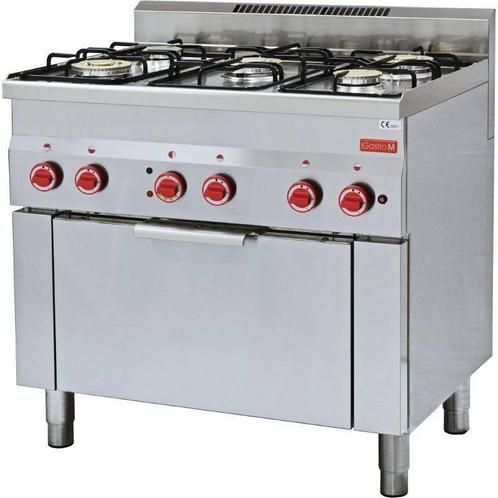 Gasfornuis, elektrische heteluchtoven | 5 Branders, Zakelijke goederen, Horeca | Keukenapparatuur, Verzenden