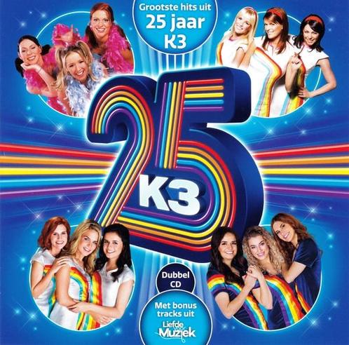 cd - K3 - Grootste Hits Uit 25 Jaar K3, Cd's en Dvd's, Cd's | Overige Cd's, Zo goed als nieuw, Verzenden