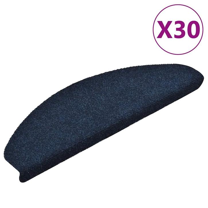 vidaXL Trapmatten zelfklevend 30 stuks 65x21x4 cm, Doe-het-zelf en Verbouw, Ladders en Trappen, Nieuw, Verzenden