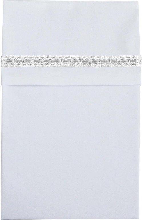 Cottonbaby Klassiek Ajourrand - Wieglaken 75x90 cm - Wit, Huis en Inrichting, Slaapkamer | Matrassen en Bedbodems, Verzenden