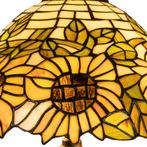 Tiffany tafellamp – Ø 40 × H 59 cm – Zonnebloemen, Huis en Inrichting, Lampen | Tafellampen, Verzenden, Nieuw
