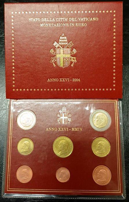 Vaticaan. Year Set (BU) 2004 (Zonder Minimumprijs), Postzegels en Munten, Munten | Europa | Euromunten