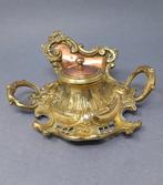 Inktpot - Rococo Revival ca.1900 - Messing, Koper, Antiek en Kunst
