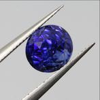 1 pcs Blauw Saffier - 3.11 ct - Guild Gem Laboratory -, Nieuw