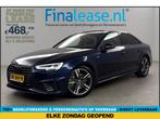 Audi A4 35 TFSI 150PK S-line Pano LED Sfeer Clima PDC €468pm, Auto's, Audi, Automaat, Blauw, Nieuw, Sedan