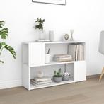vidaXL Boekenkast 100x24x63 cm bewerkt hout wit, Huis en Inrichting, Kasten | Boekenkasten, 100 tot 150 cm, Verzenden, Nieuw, Minder dan 25 cm