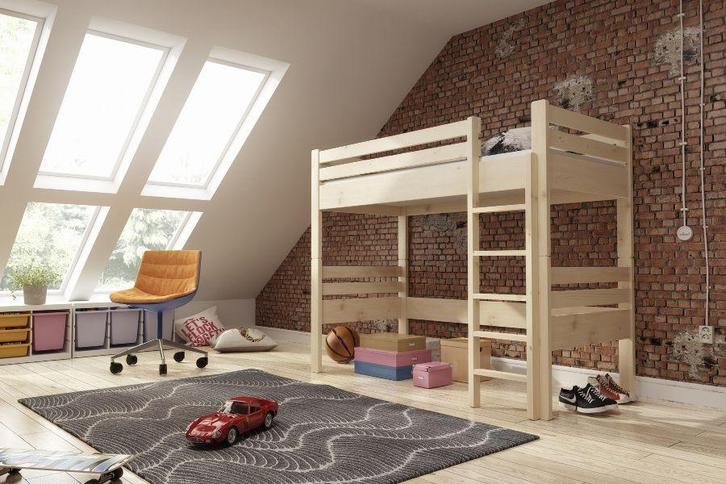 Rockwood® Hoogslaper Camiel Naturel, Kinderen en Baby's, Kinderkamer | Stapelbedden en Hoogslapers, Hoogslaper, Nieuw, Ophalen of Verzenden