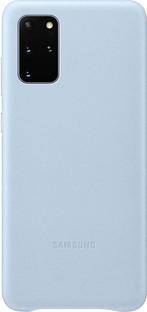 Samsung Leather Hoesje - Samsung Galaxy S20 Plus - Blauw, Nieuw, Ophalen of Verzenden