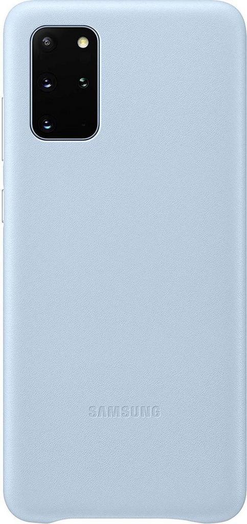 Samsung Leather Hoesje - Samsung Galaxy S20 Plus - Blauw, Telecommunicatie, Mobiele telefoons | Hoesjes en Frontjes | Overige merken