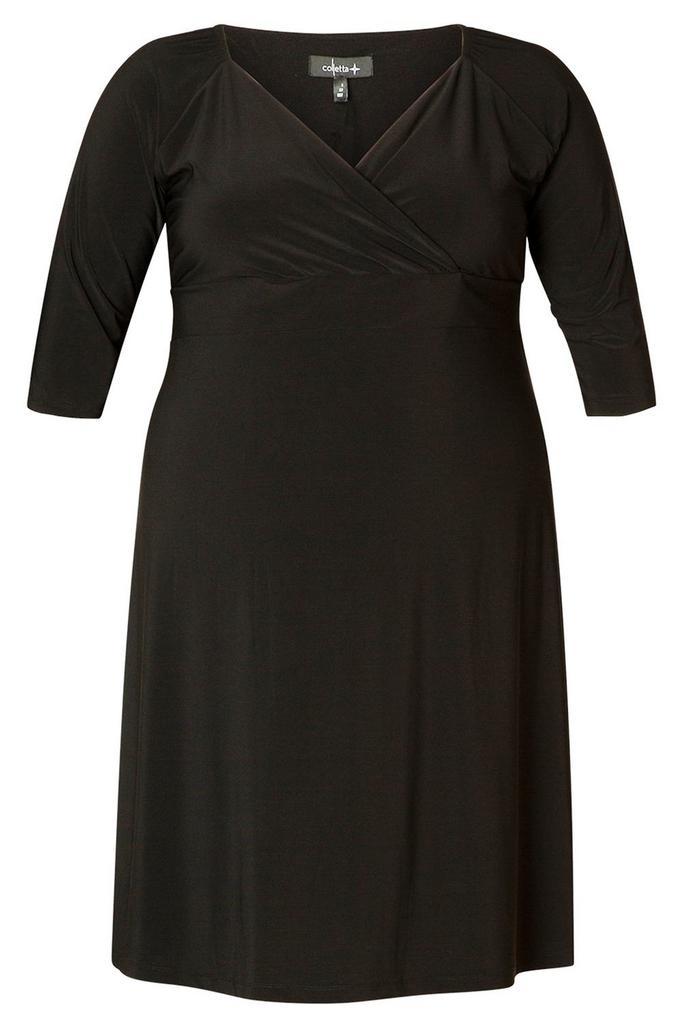 COLLETTA jurk uni v overslag Maat:, Kleding | Dames, Jurken, Overige kleuren, Nieuw, Verzenden