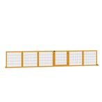 TRUUSK Verstelbaar Hondenhek - 6 Panelen - 432 x 70 cm - Hou, Dieren en Toebehoren, Verzenden, Nieuw