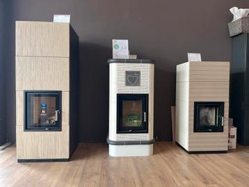 Prachtige tegelkachels: hout gestookt 50% showroom korting beschikbaar voor biedingen