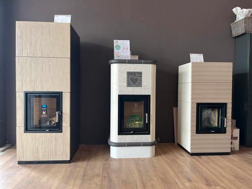 Prachtige tegelkachels: hout gestookt 50% showroom korting, Huis en Inrichting, Kachels, Houtkachel, Hout, Nieuw, Vrijstaand, Ophalen of Verzenden