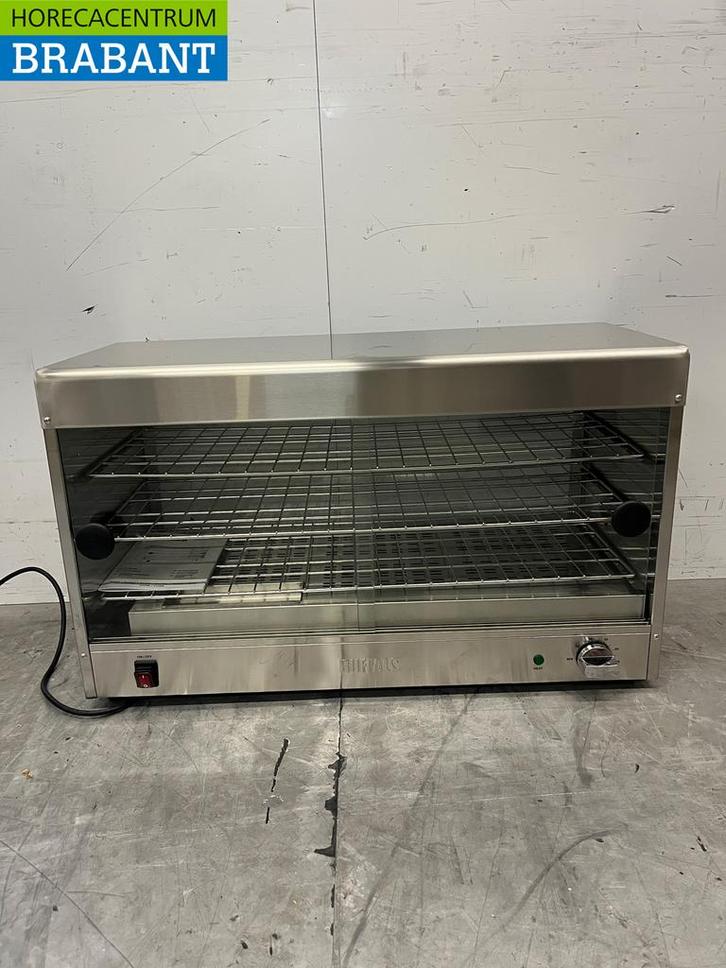 RVS Buffalo CJ559 Warmhoudvitrine voor 60 taartjes 230V, Zakelijke goederen, Horeca | Keukenapparatuur, Nieuw zonder verpakking