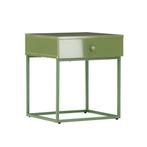 *WOONWINKEL* Metalen Nachtkastje Met Lade Groen, Verzenden, Nieuw