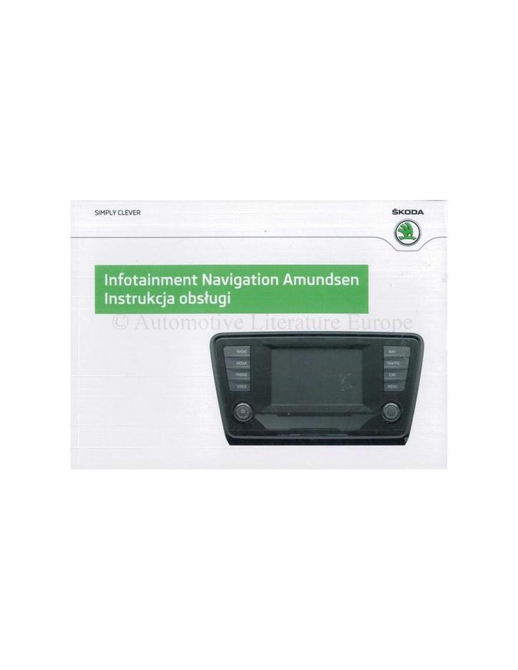 2013 SKODA NAVI INSTRUCTIEBOEKJE POOLS, Auto diversen, Handleidingen en Instructieboekjes