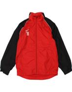 NIKE Mens Hooded Rain Jacket UK 36 Small Red Colourblock, Verzenden, Nieuw