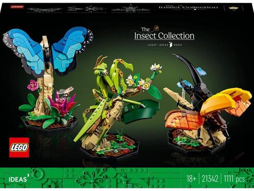 LEGO Ideas De Insectencollectie - 21342, Huis en Inrichting, Woonaccessoires | Overige, Zo goed als nieuw, Verzenden