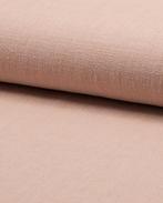 Linnen Stone-Washed Zalm, Nieuw, Roze