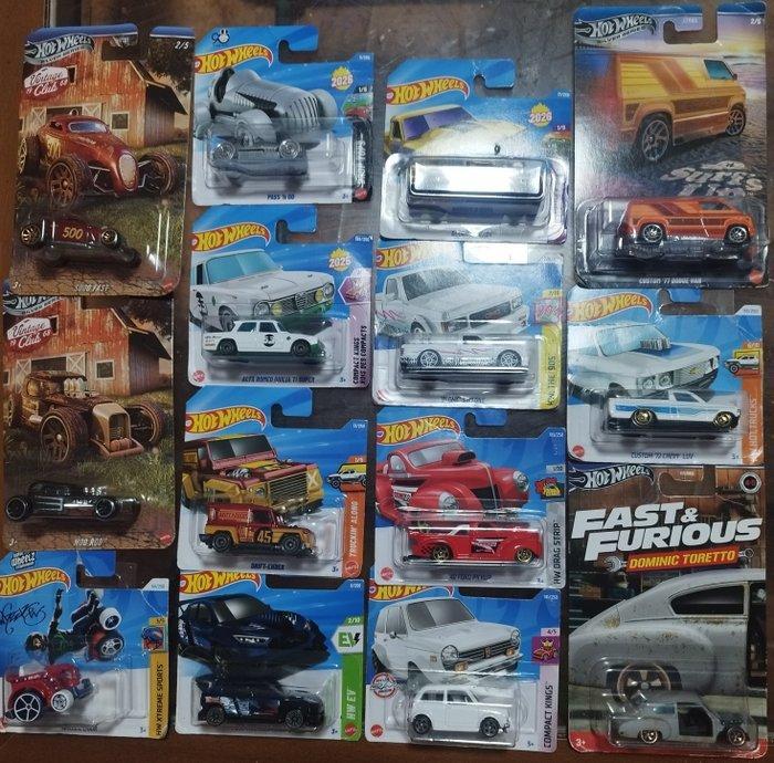 Hot Wheels 1:64 - Modelauto (15) - 91 GMC Syclone Custom ’72, Hobby en Vrije tijd, Modelauto's | 1:5 tot 1:12