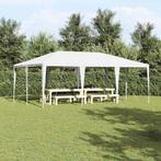vidaXL Partytent Wit 600 x 400 x 266 cm Polyethyleen en, Verzenden, Nieuw, Partytent