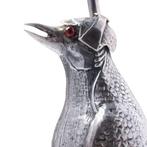 Beeldje - Whimsical Spanish Novelty Silver Penguin, 1910 -