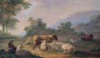 Pieter Martinus Gregoor (1784-1846) - Rustende herder