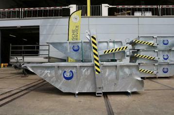 Kraancontainer Type E 2000ltr producent leverancier puinbak beschikbaar voor biedingen