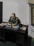 Edward Hopper (1882-1967) (after) - Office at Night, 1940, Antiek en Kunst