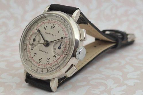 Chronographe Suisse - Lebois & Cº - Cal. Landeron 48 -, Sieraden, Tassen en Uiterlijk, Horloges | Heren