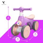 Velaryon Loopfiets 1 jaar - Paars - 4 Kleuren - Met toeter,, Ophalen of Verzenden, Nieuw