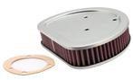 K&N Replacement Air Filter 1.625in H for Harley Davidson, Ophalen of Verzenden, Nieuw