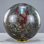 Zeldzaam natuurlijk drakenbloed jaspis Sphere- 3253.17 g